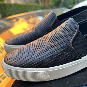 VINCE Women's Slip-On Black Sneaker, Size 8